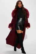 Fashion-Nova-Burgundy-Faux-Fur-Coat