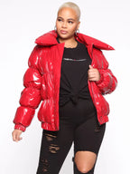Fashion-Nova-Puffer-Jacket-Red
