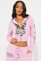 Fashion-Nova-Womens-Ed-Hardy-Set-Hot-Pink