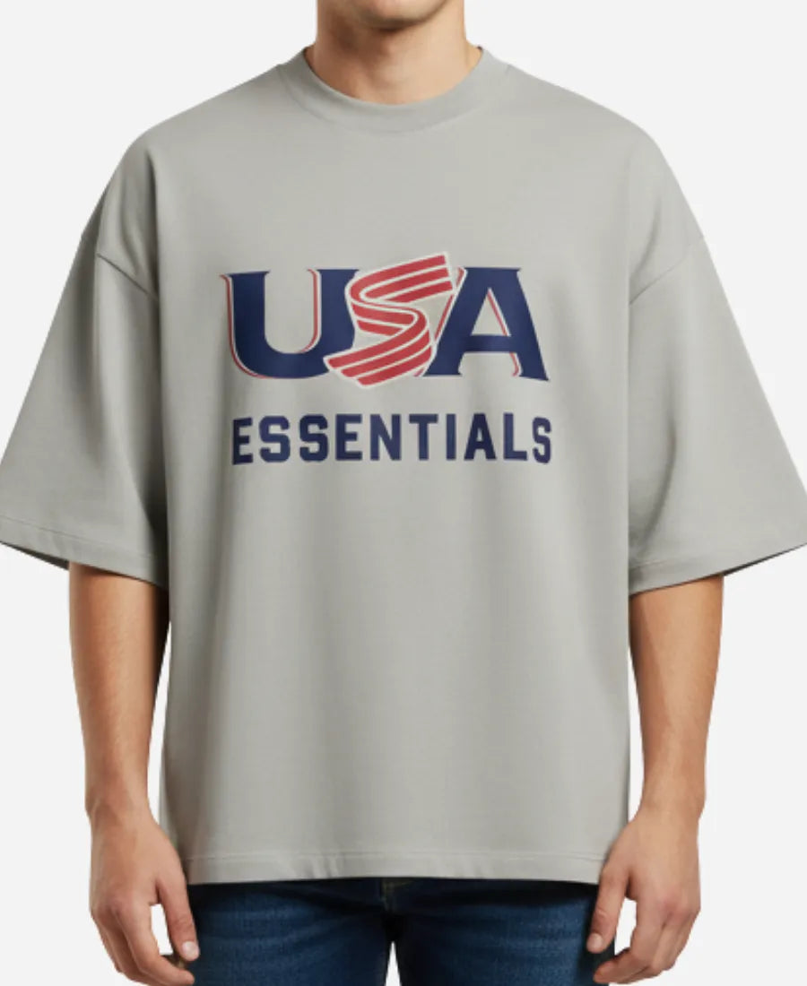 Essentials USA Baseball T-Shirt