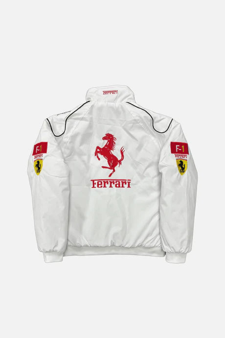 Ferrari F1 Vintage Racing Jacket - Embroidery