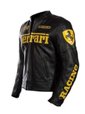 Ferrari Moto Leather Jacket