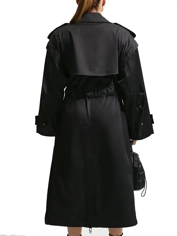 Fever VS Liberty Caitlin Clark Black Coat