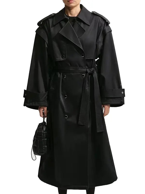 Fever VS Liberty Caitlin Clark Black Coat