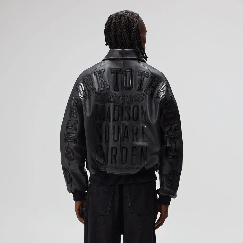 Kith Knicks Leather Jacket