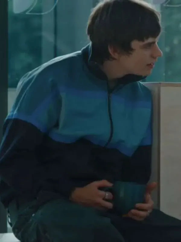 Finding Emily 2026 Spike Fearn Blue Track Jacket