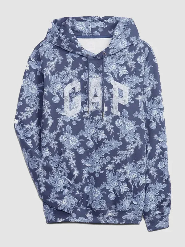 Floral Gap Hoodie