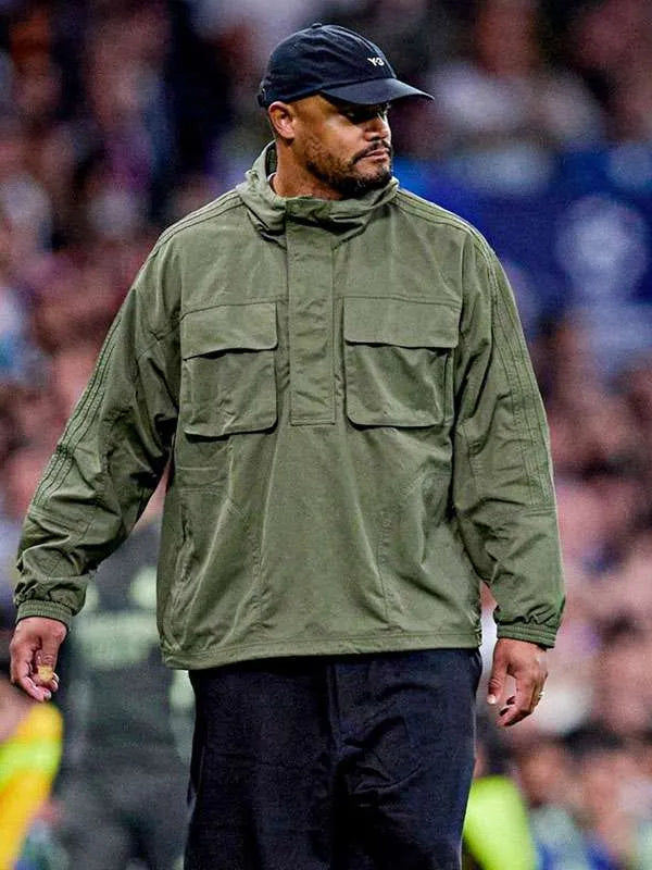 Vincent Kompany Green Hooded Jacket