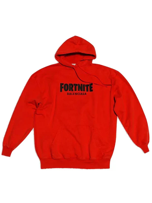 Fortnite Balenciaga Hoodie Red Buy