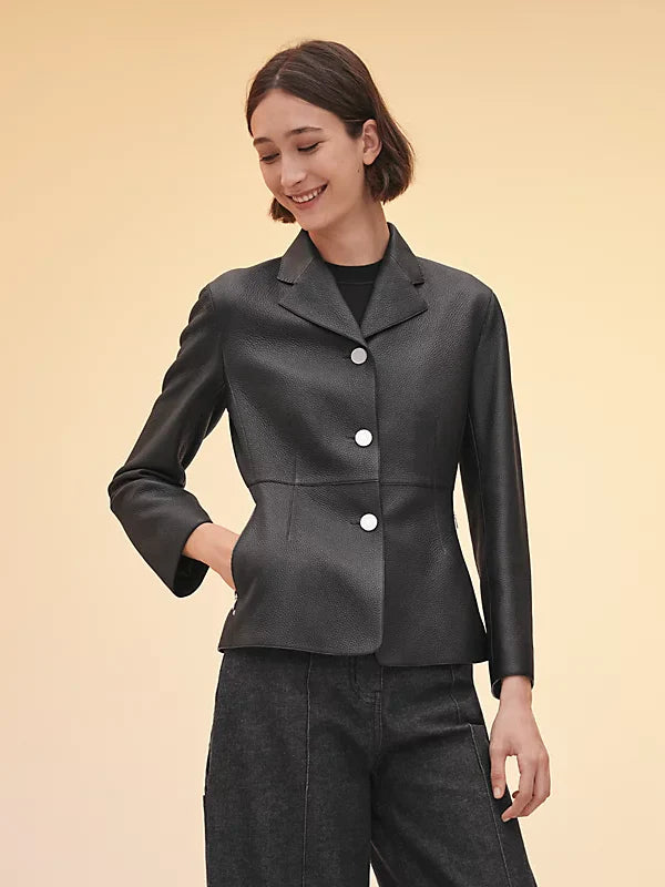 For Sale Hermes Leather Jacket