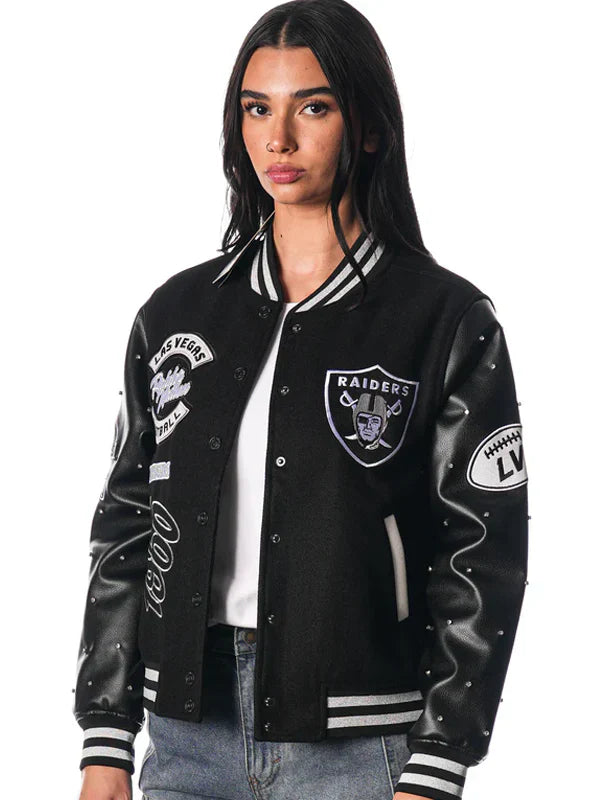 For Sale Las Vegas Raiders Leather Jacket