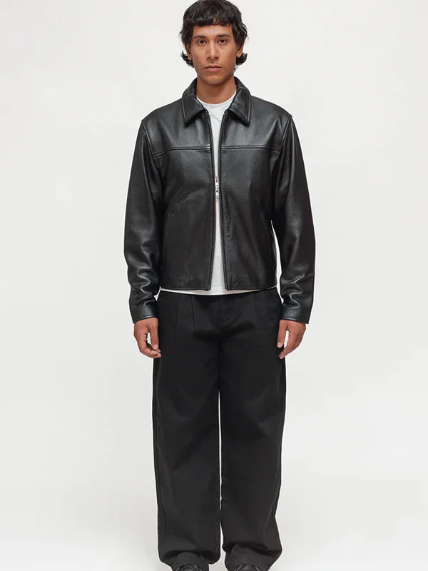 For Sale Mutimer Leather Jacket Black