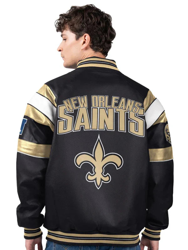 For Sale New Orleans Saints Leather Jacket