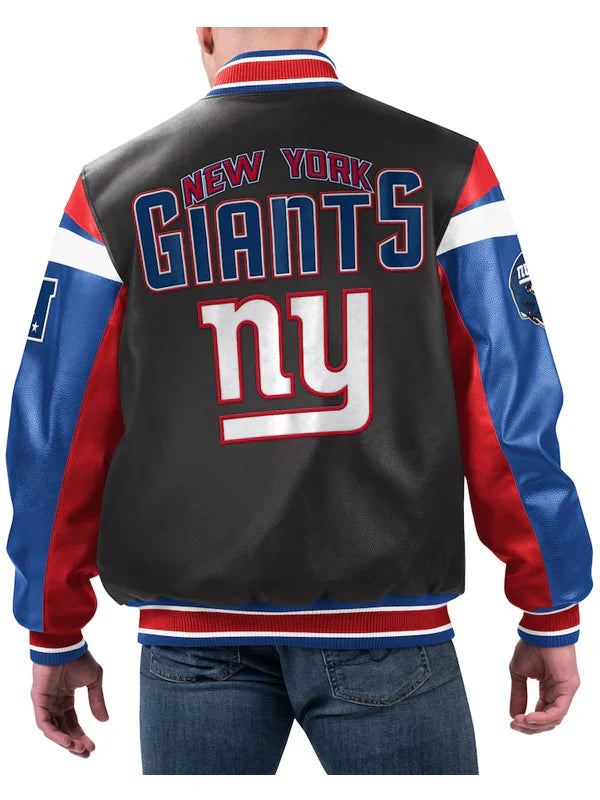 For Sale New York Giants Leather Jacket