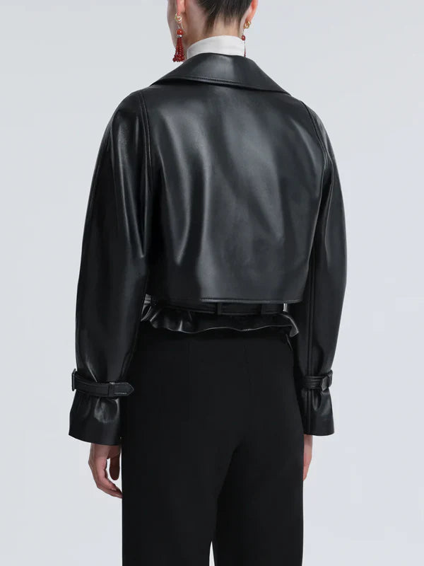 For Sale Nour Hammour Leather Jacket Dupe