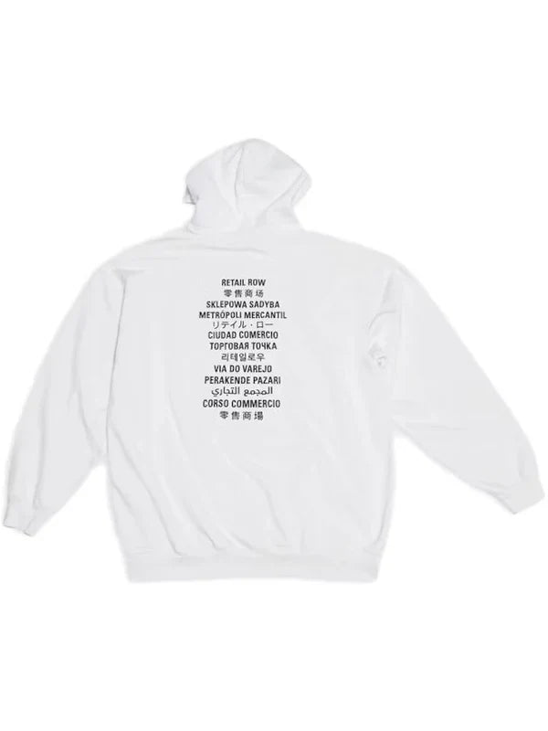 Fortnite Balenciaga Hoodie In White