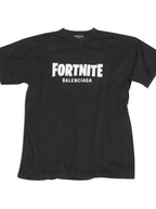 Fortnite Balenciaga Tee Shirt Black