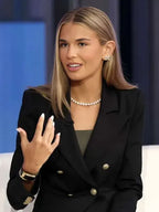 Fox And Friends Studios 2026 Kai Trump Black Blazer