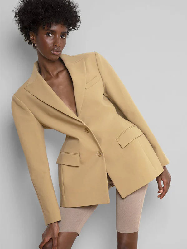 Frankie-Shop-Colette-Hourglass-Blazer-Camel