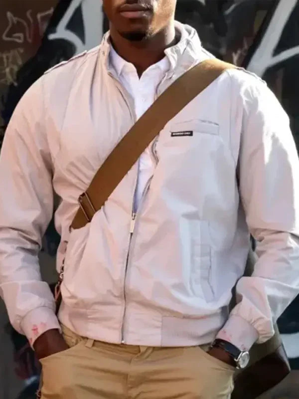 Franklin-Saint-Snowfall-White-Bomber-Jacket
