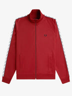 Fred-Perry-Taped-Track-Jacket-Red