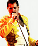 Freddie Mercury Concert Yellow Leather Jacket