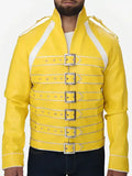 Freddie Mercury Concert Yellow Leather Jacket