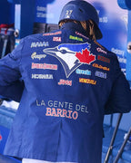 Free Shipping Blue Jays Home Run Jacket