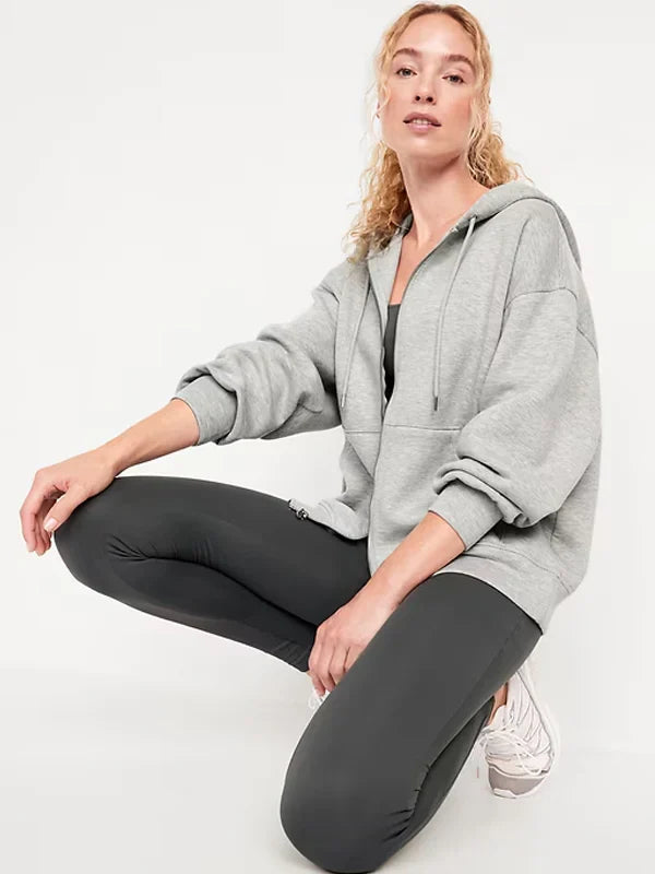 fleece hoodie