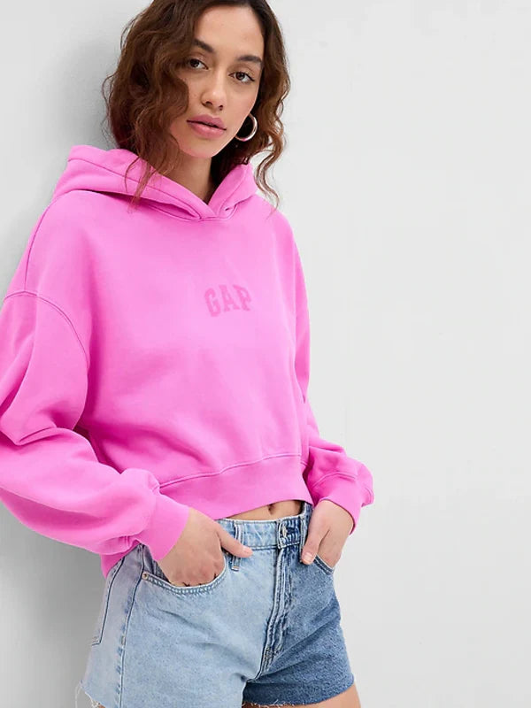 hot pink gap hoodie