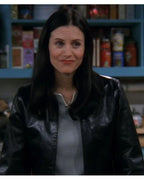 Friends-Monica-Geller-Black-Genuine-Leather-Jacket