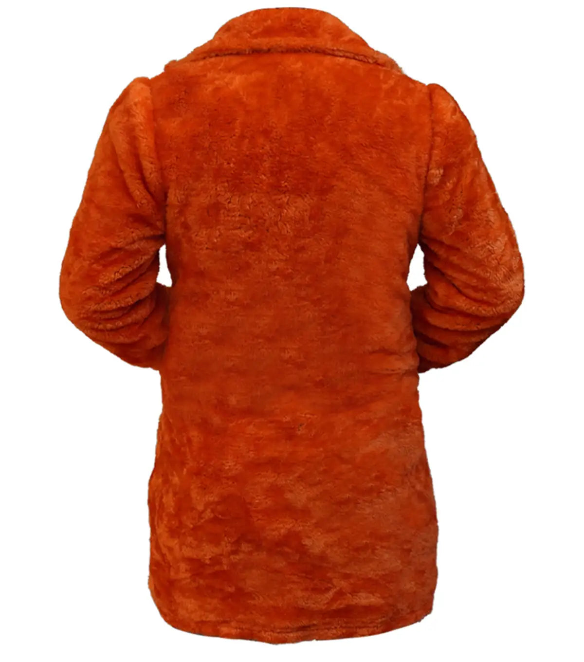 Friends-Phoebe-Buffay-Orange-Coat-Back