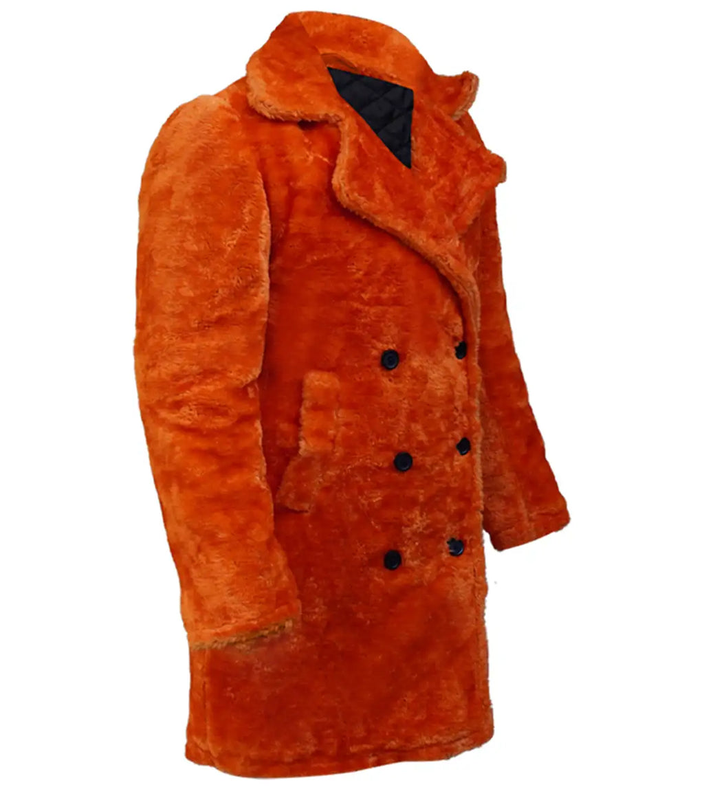 Friends-Phoebe-Buffay-Orange-Coat-Side-Look