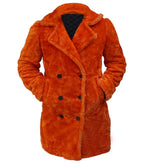 Friends-Phoebe-Buffay-Orange-Coat-on-Sale