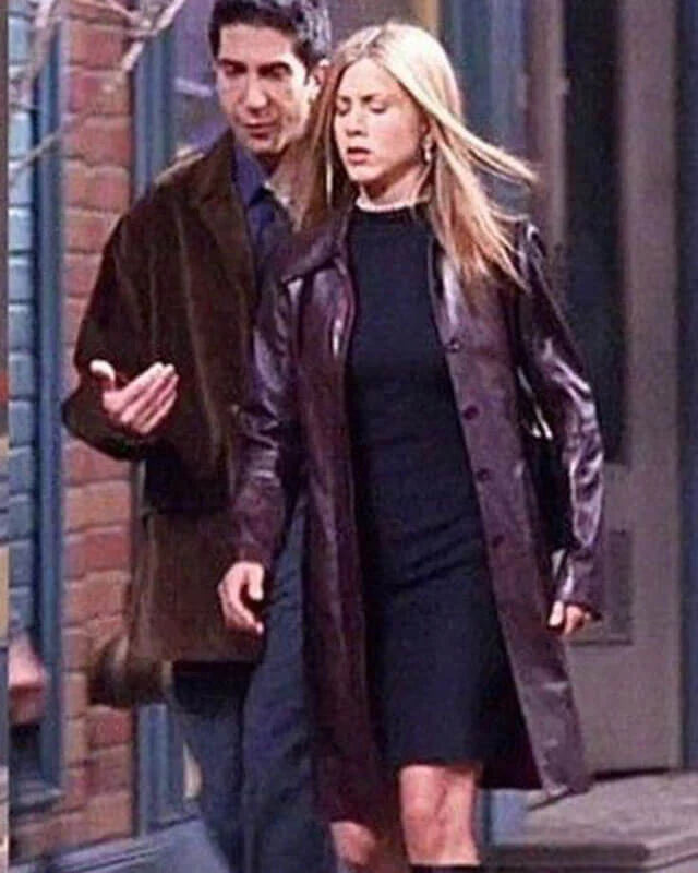 Friends-Rachel-Green-Maroon-Leather-Coat