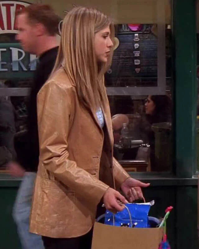 Friends-S05-Cat-Rachel-Brown-Leather-Coat