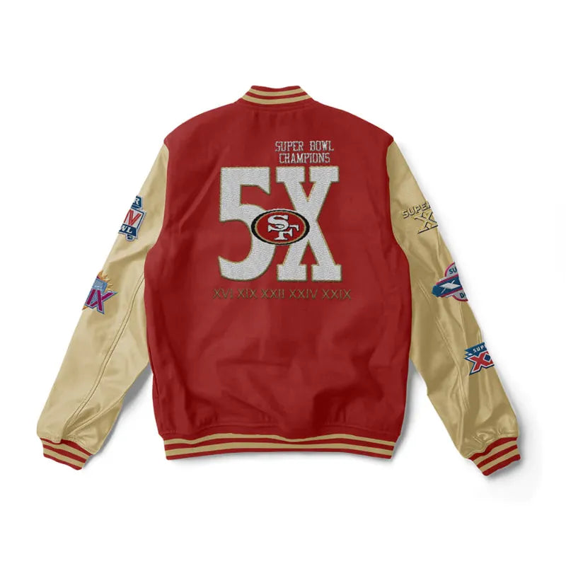 Fuller San Francisco 49ers Varsity Jacket For Sale