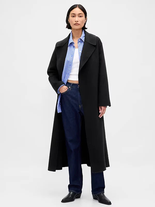 GAP-Black-Wool-Coat-Petite