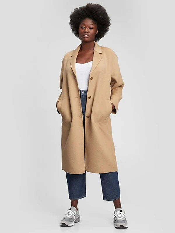 GAP-Oversized-Wool-Beige-Coat