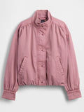 GAP-Twill-Bubble-Jacket-Pink