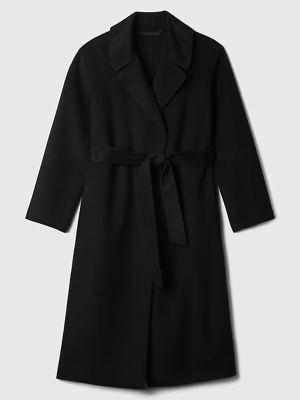 GAP-Wool-Belted-Coat-Black