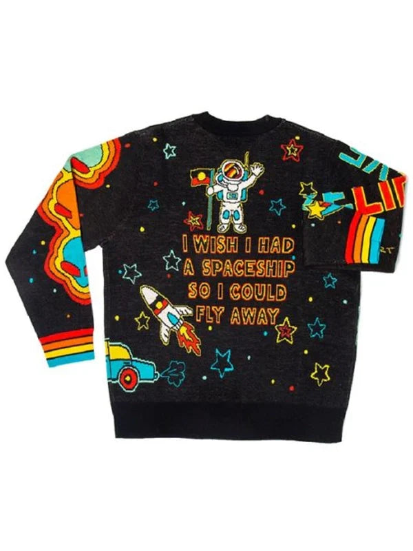 GBBO-Season-15-Noel-Fielding-Aboriginal-Sweater