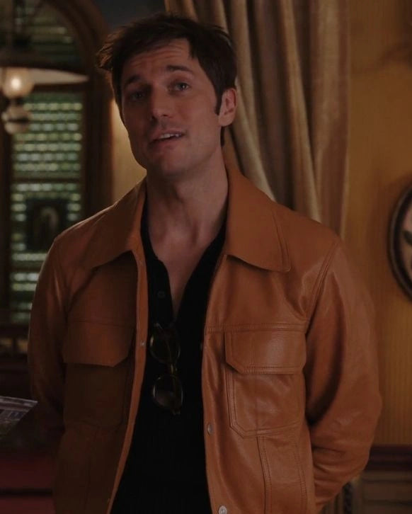 Gabriel-Emily-In-Paris-Leather-Jacket