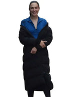 Gal Gadot The Runner 2026 Black Puffer Coat