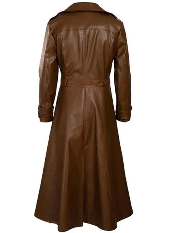 Gambit-Brown-Leather-Trench-Coat