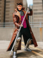 Gambit-Marvel-Comics-Brown-Leather-Trench-Coat