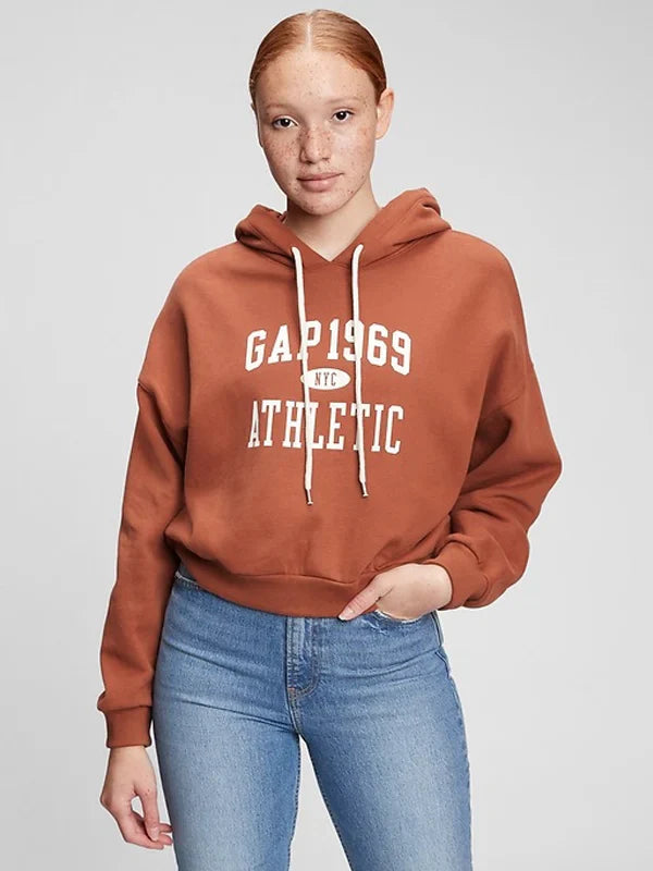 Gap Cropped Hoodie For Sale