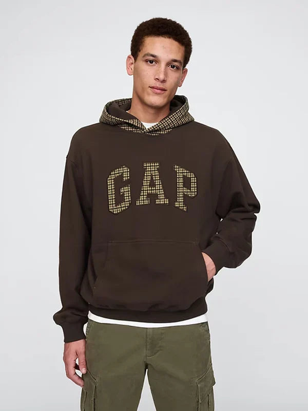 Gap-Houndstooth-Logo-Hoodie-Terra-Brown