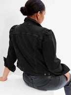 Gap Puff Sleeve Denim Jacket In USA