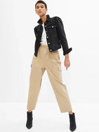 Gap Puff Sleeve Denim Jacket Sale